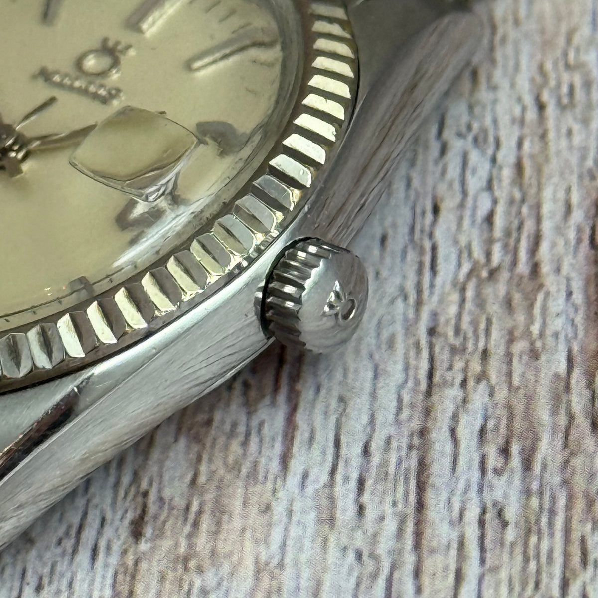 1970s Milus ‘datejust’ style men’s automatic Swiss wrist watch