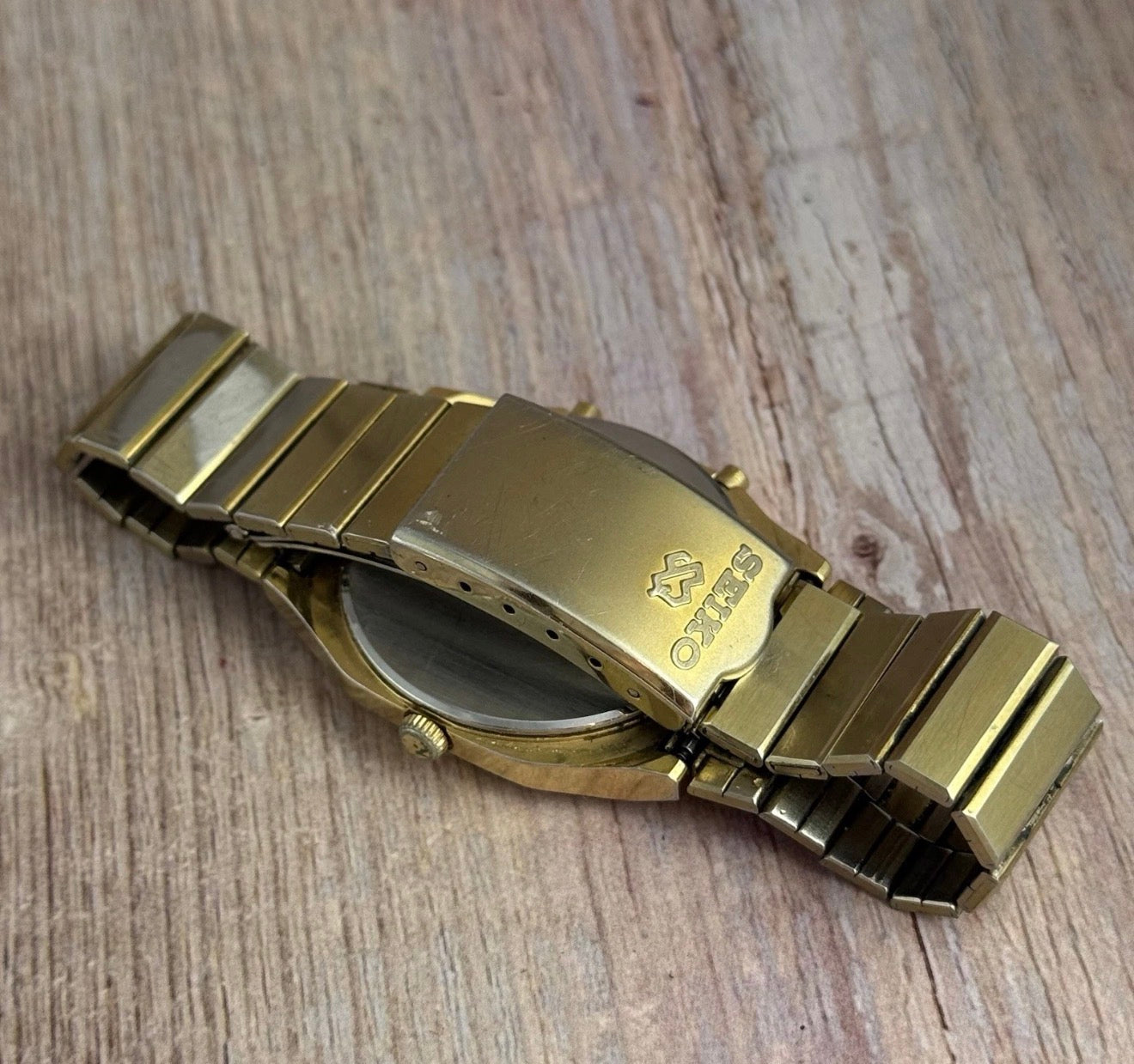 Vintage Seiko Quartz Ana-digi Alarm Chronograph Men’s Watch GP WORKING H601-5210