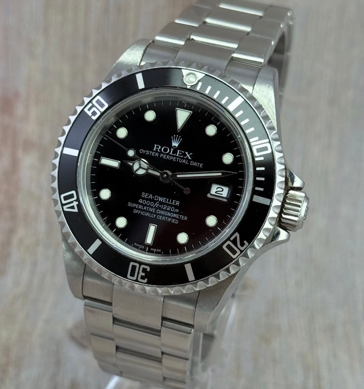 Neo vintage Rolex Sea-Dweller boxed