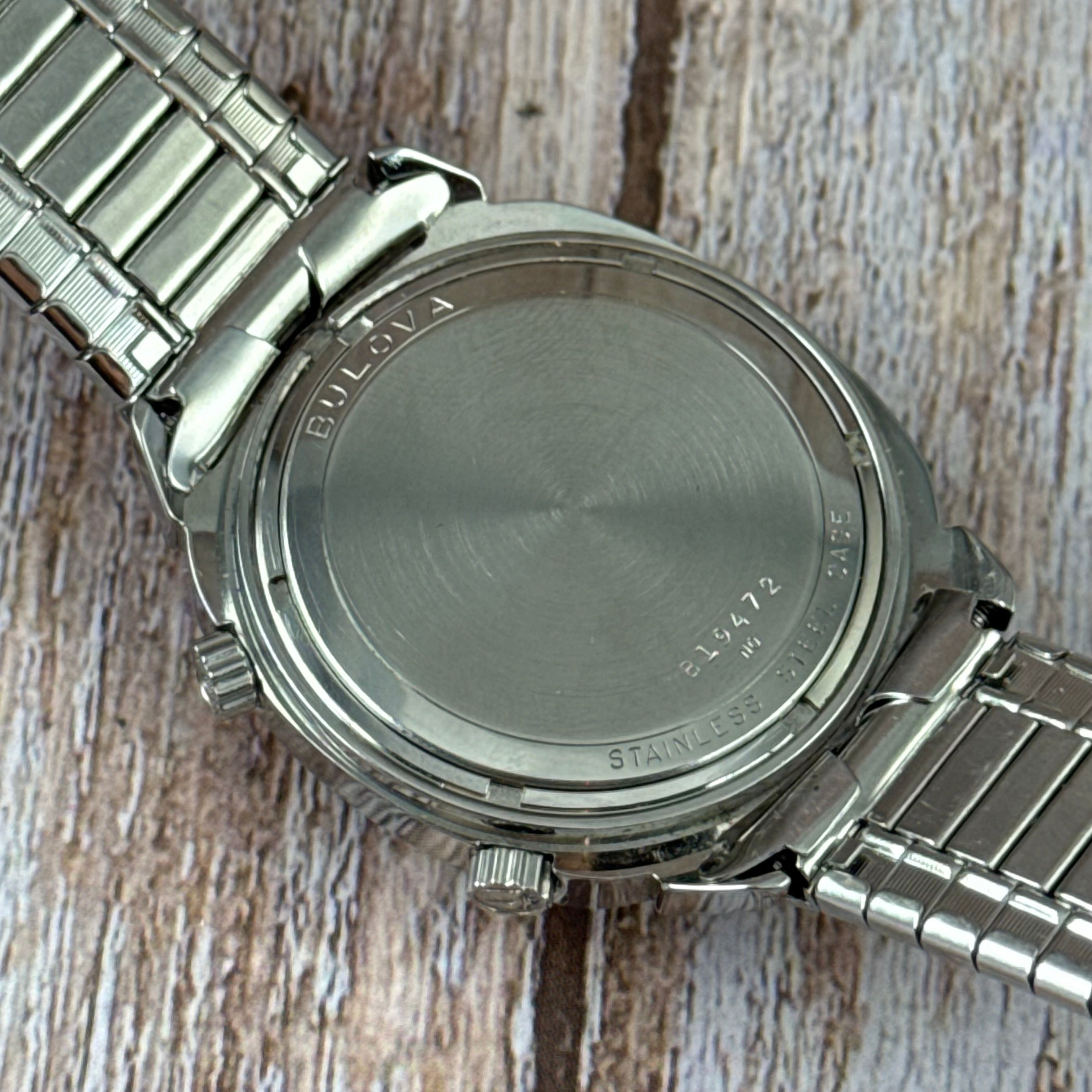 1970 Bulova Accutron astronaut Mark IV men’s GMT electronic tuning fork Watch space age MINT CONDITION