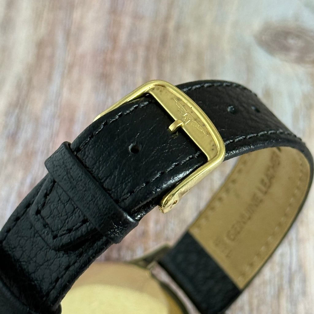 1970 Longines 9ct yellow gold men’s wrist watch ( chunky screwback case ) with box & papers