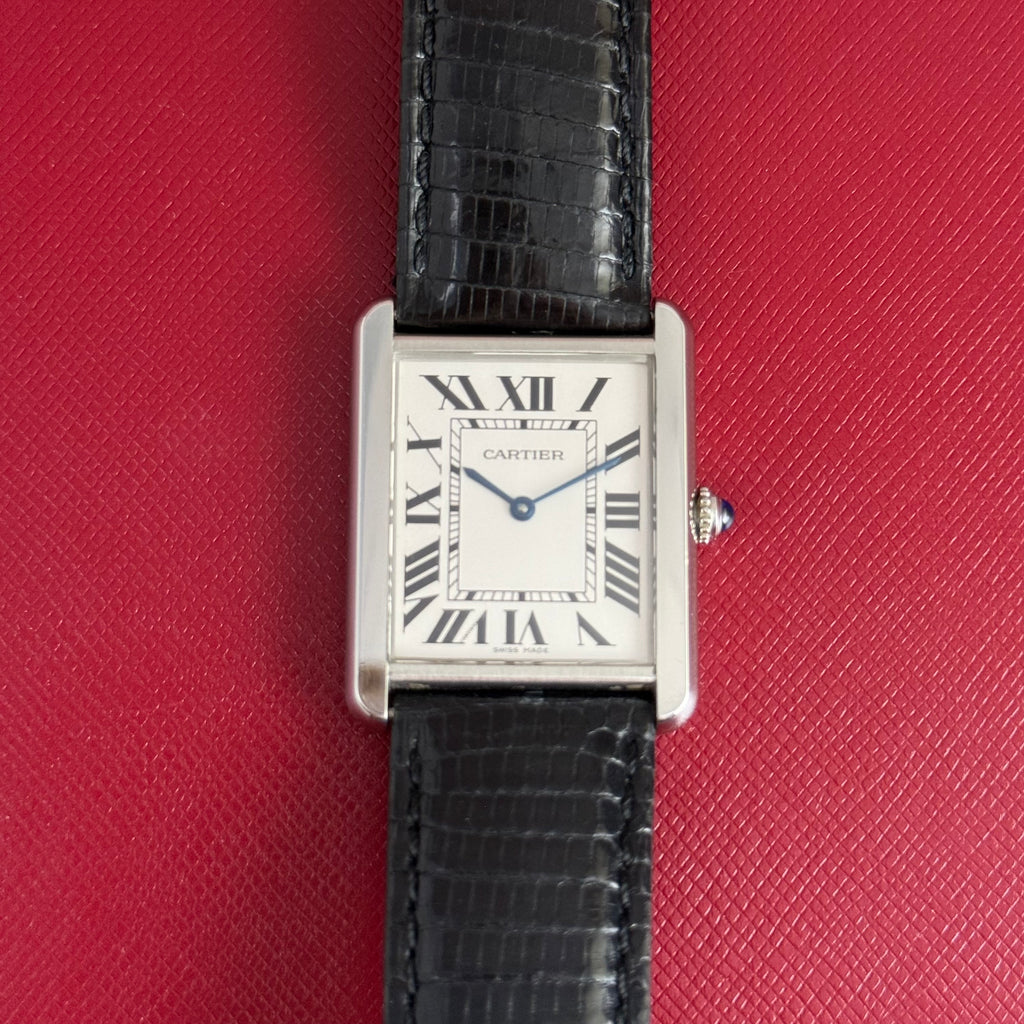 2010 Cartier Tank Solo unisex quartz wrist watch (2715) 27mm