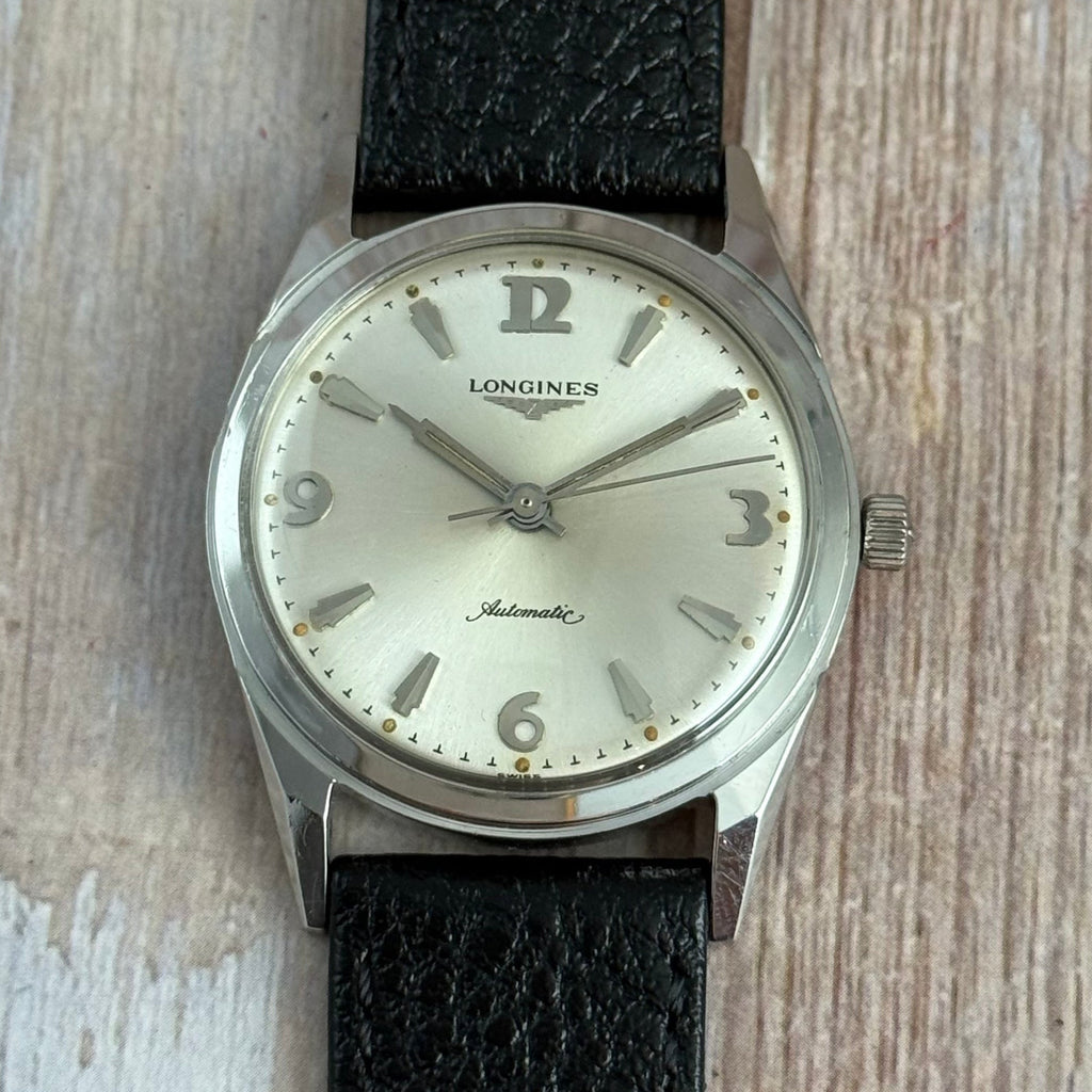 1961 Longines ‘grand prize’ gents automatic wrist watch steel (2534-340)