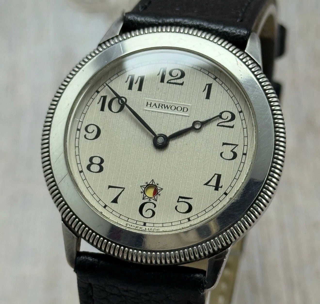 925 Silver Harwood 1926 Limited Edition Reissue Automatic Men’s Watch 35mm