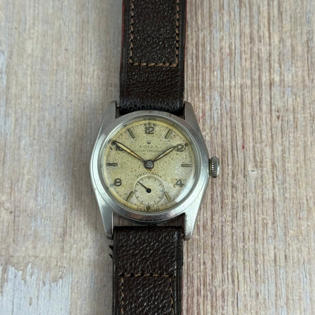 1948 Rolex Oyster SpeedKing Gents Ref 5056 Vintage Watch 30mm Serviced