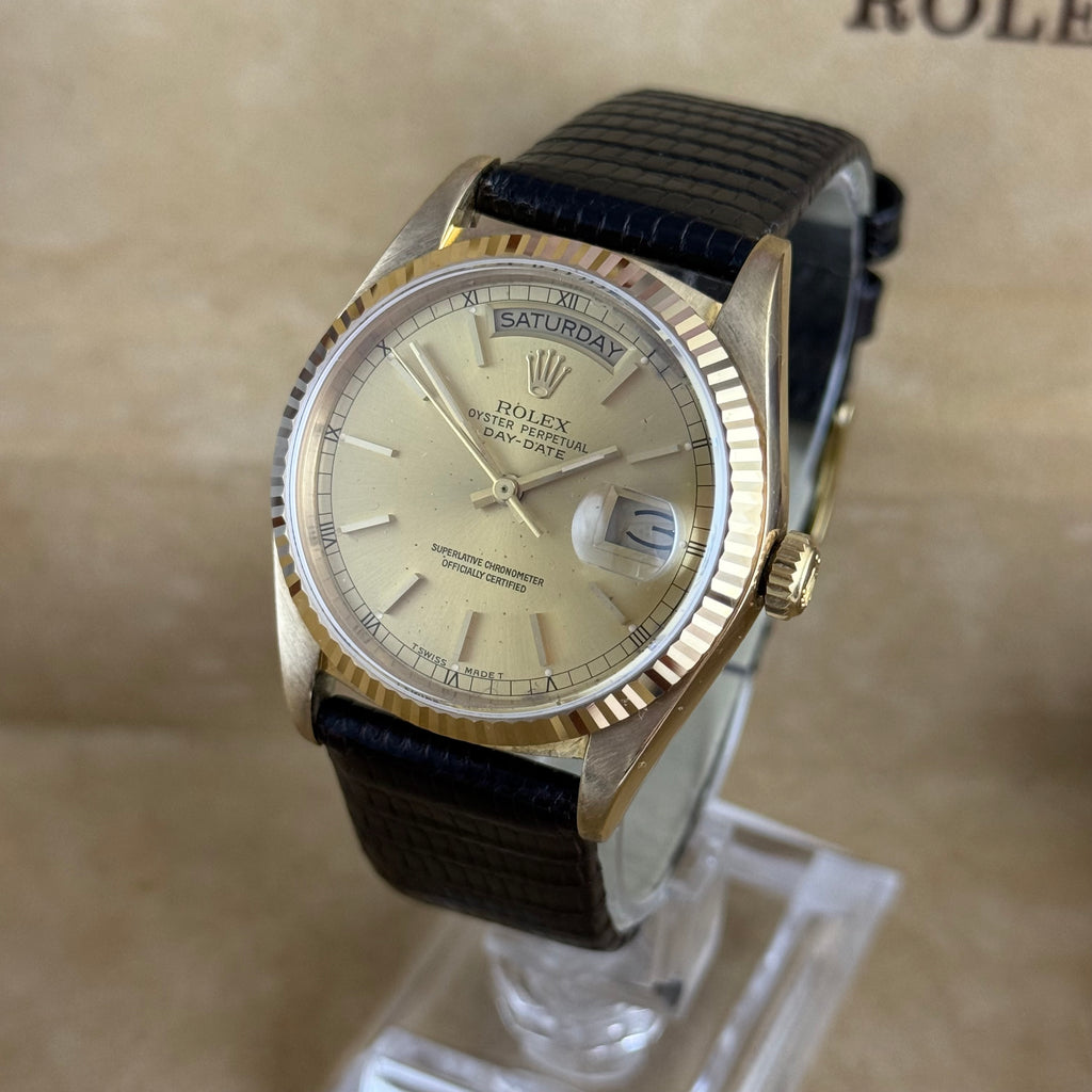1986 Rolex Day-Date President Men’s 18ct Gold Watch 36mm (18038)