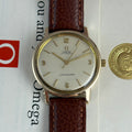 1961 Omega Seamaster 9ct Solid Gold Men’s Automatic Wrist Watch Box,Papers 35mm