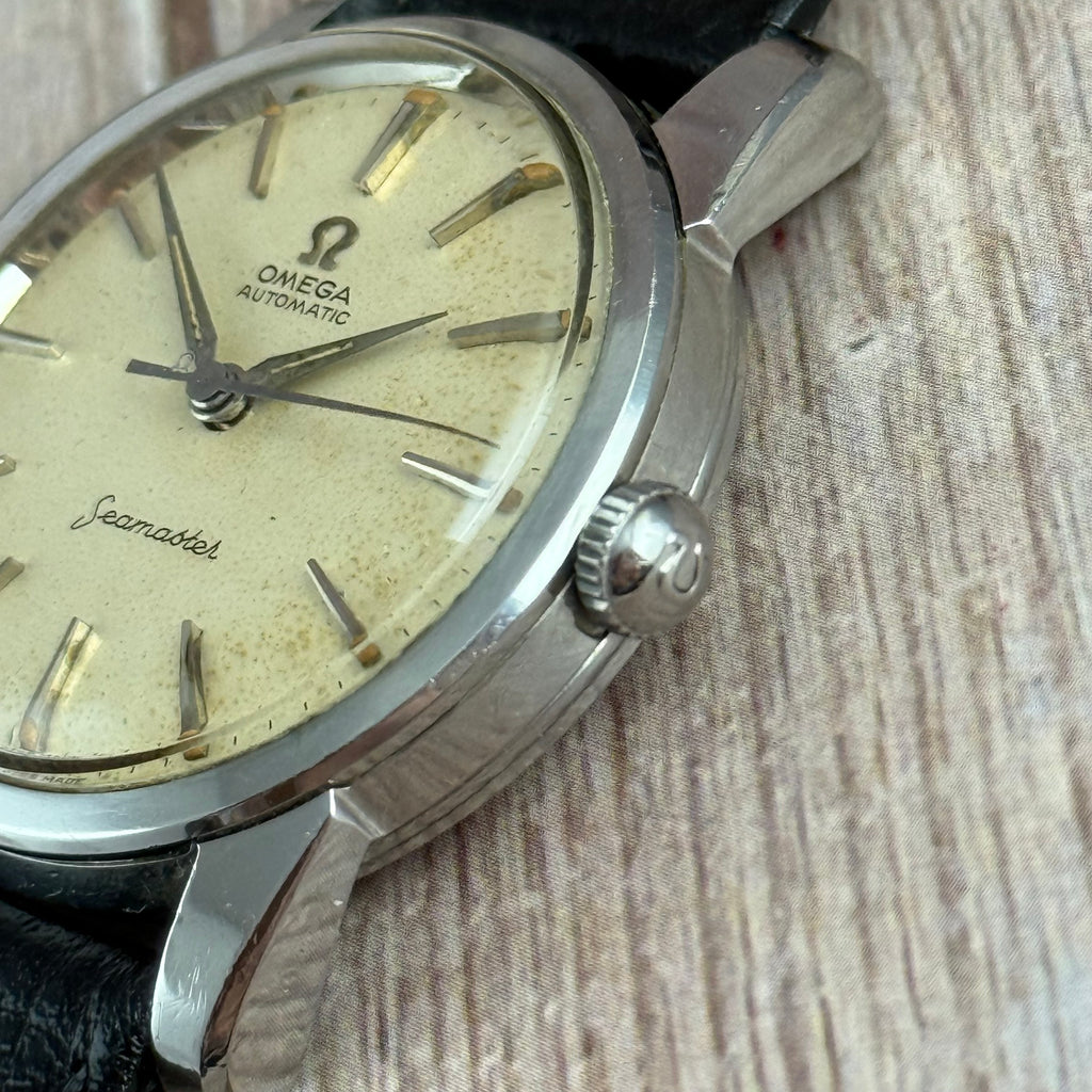 1958 Omega Seamaster Automatic Men’s 35mm Steel Watch (2848/8-1SC) Working