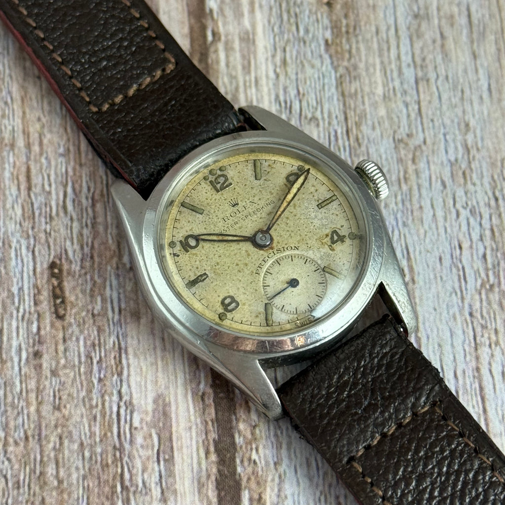 1948 Rolex Oyster SpeedKing Gents Ref 5056 Vintage Watch 30mm Serviced