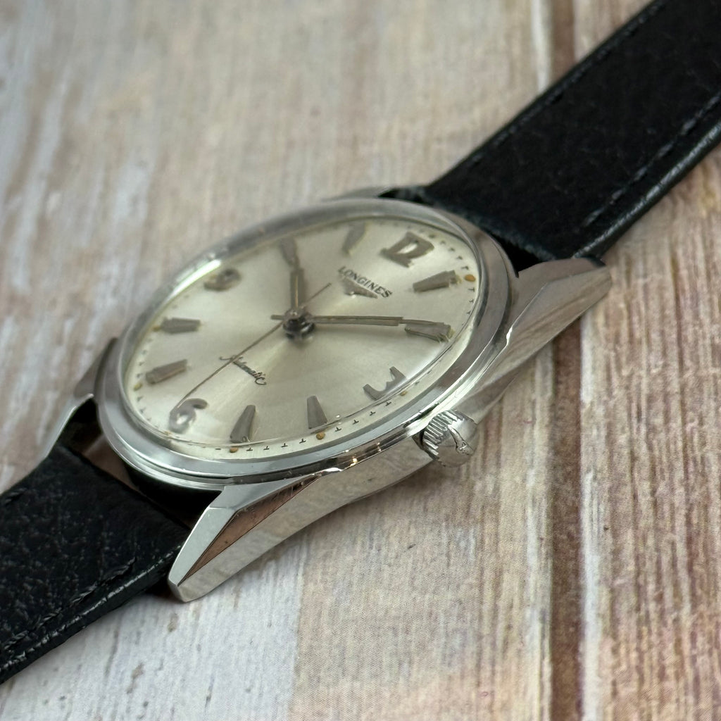 1961 Longines ‘grand prize’ gents automatic wrist watch steel (2534-340)
