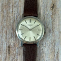 Vintage Longines ladies manual wind Swiss wrist watch steel 24mm