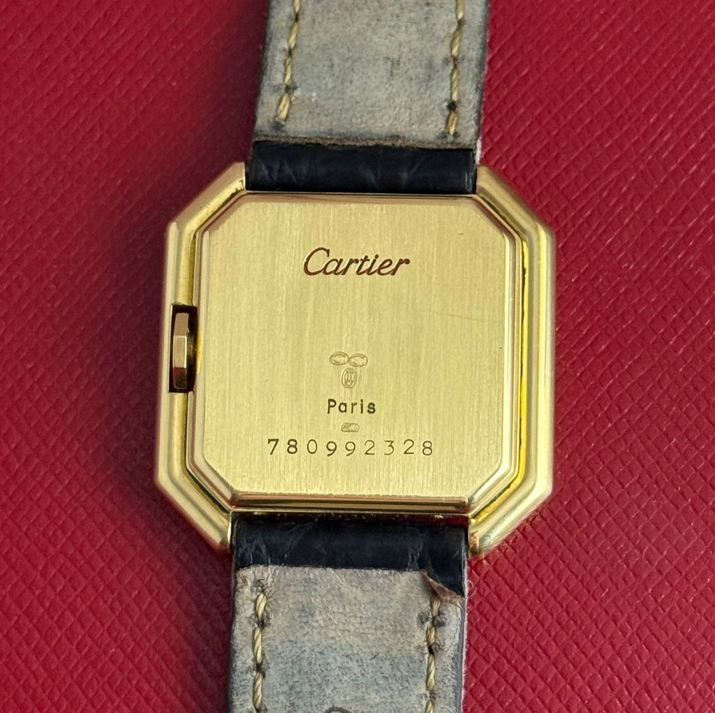 1990s Cartier Ceinture ladies 18ct yellow gold wrist watch (78099)