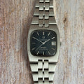 1969 Omega constellation automatic “luxury green” spider web patina gentlemen’s wrist watch 34mm (167.047) boxed
