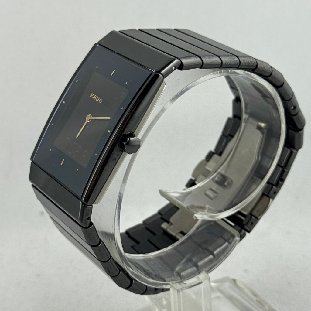 Rado ceramica Diastar men’s multifunction wrist watch titanium & ceramic boxed