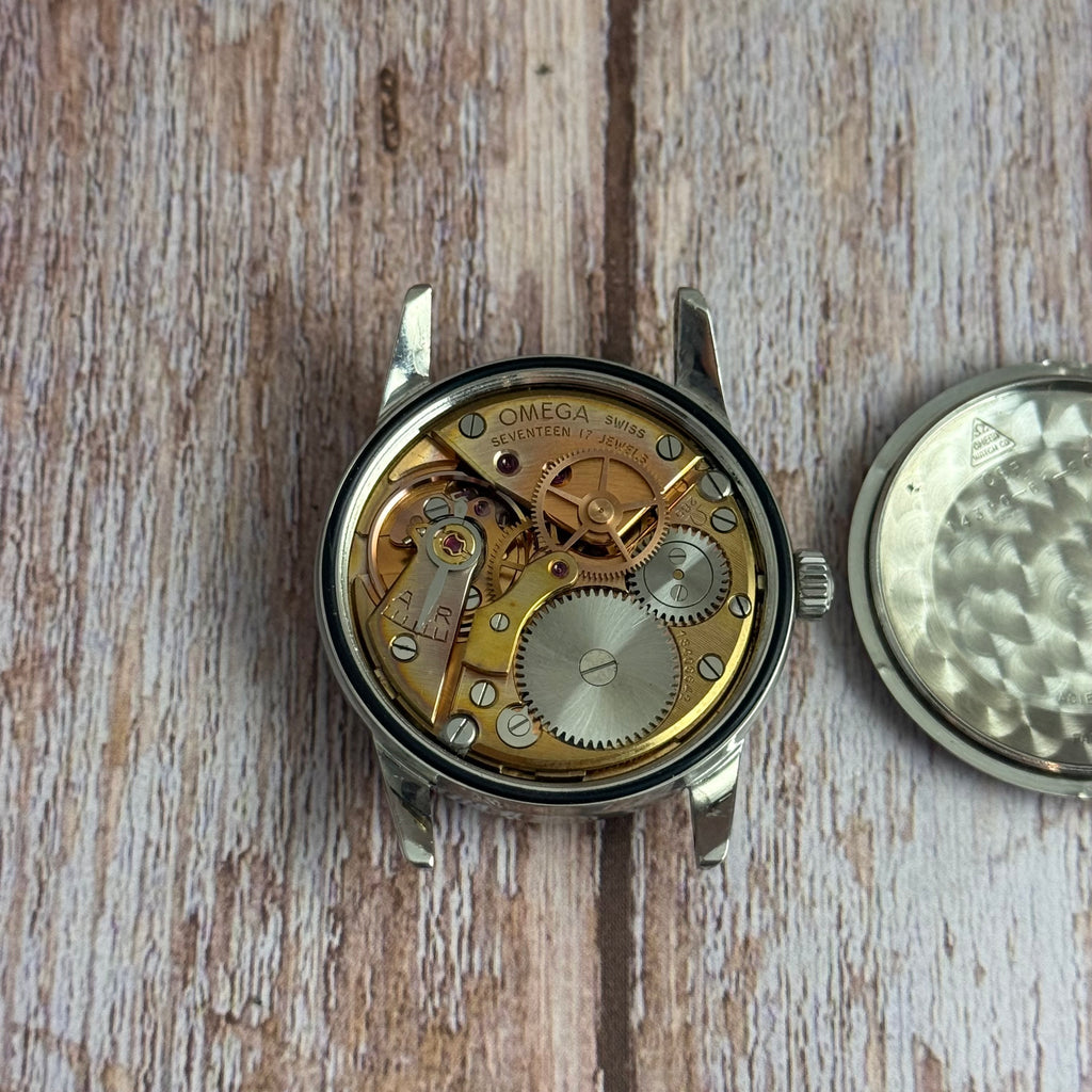 1961 Omega Seamaster Türler men’s manual wind wrist watch steel