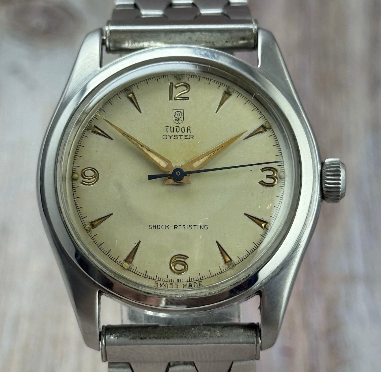 1947 Tudor Oyster ‘Greenland Expedition’ Men’s 35mm Steel Manual Watch 7804