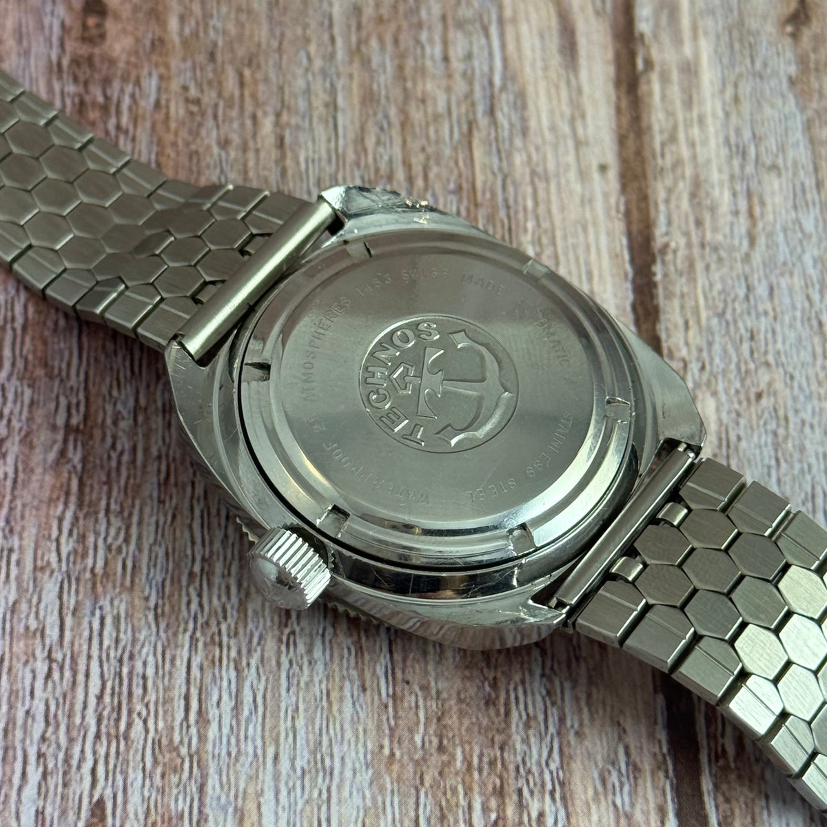 1960s Technos Sky diver automatic men’s divers watch 37mm