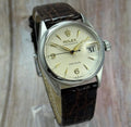 1956 Rolex Oysterdate Precision 'honeycomb' 30mm Unisex Watch Vintage (ref 6466)