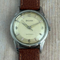 1963 BULOVA ‘Jet Clipper’ men's automatic watch 11AFAC Two-tone dial vintage