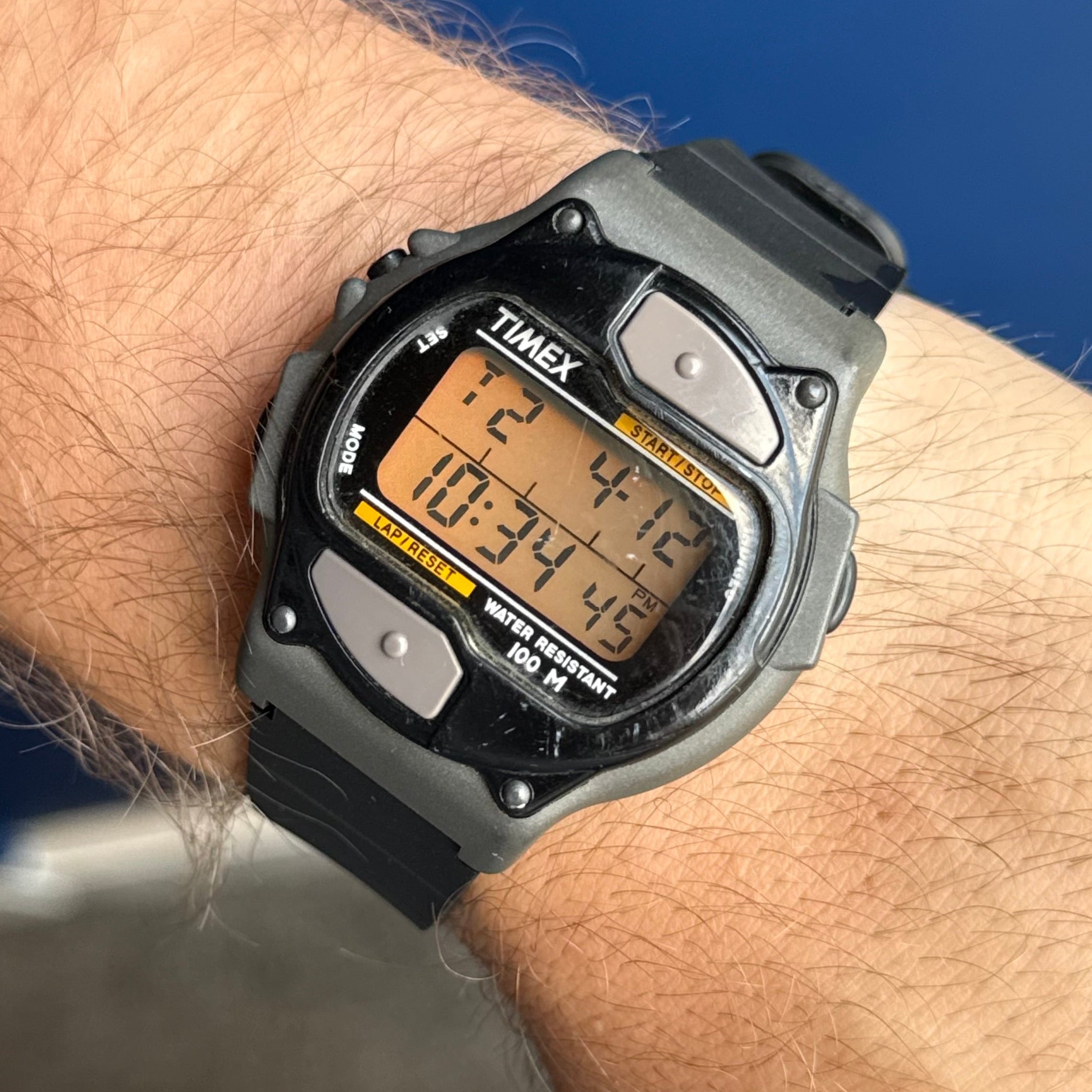 Vintage Timex Stealth “HEAT” worn by Robert De Niro in heat 1995