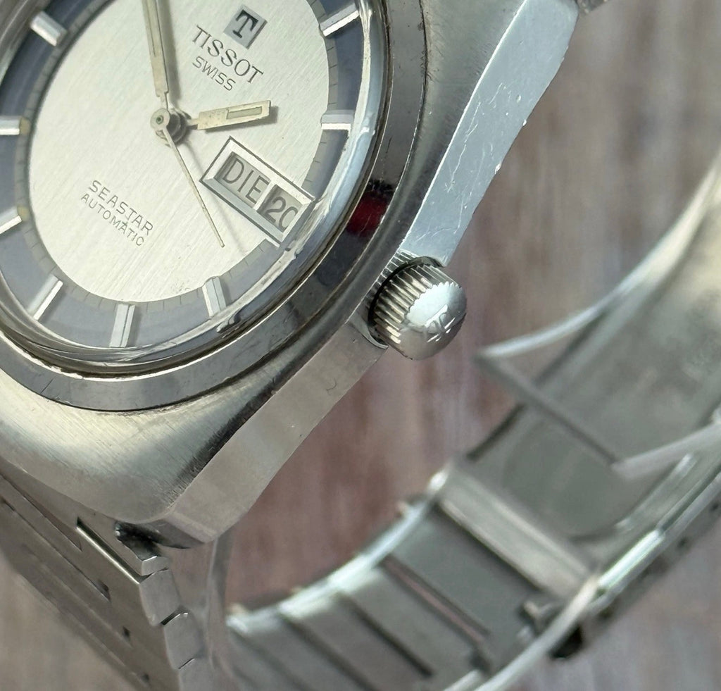 1970s Tissot Seastar ‘lobster’ Men’s Automatic Day-Date Wristwatch SERVICED
