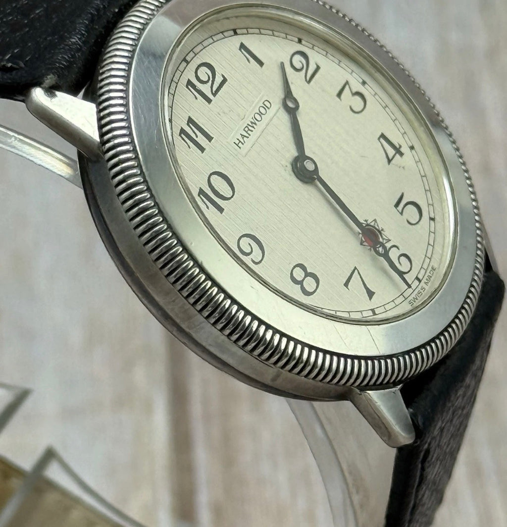 925 Silver Harwood 1926 Limited Edition Reissue Automatic Men’s Watch 35mm