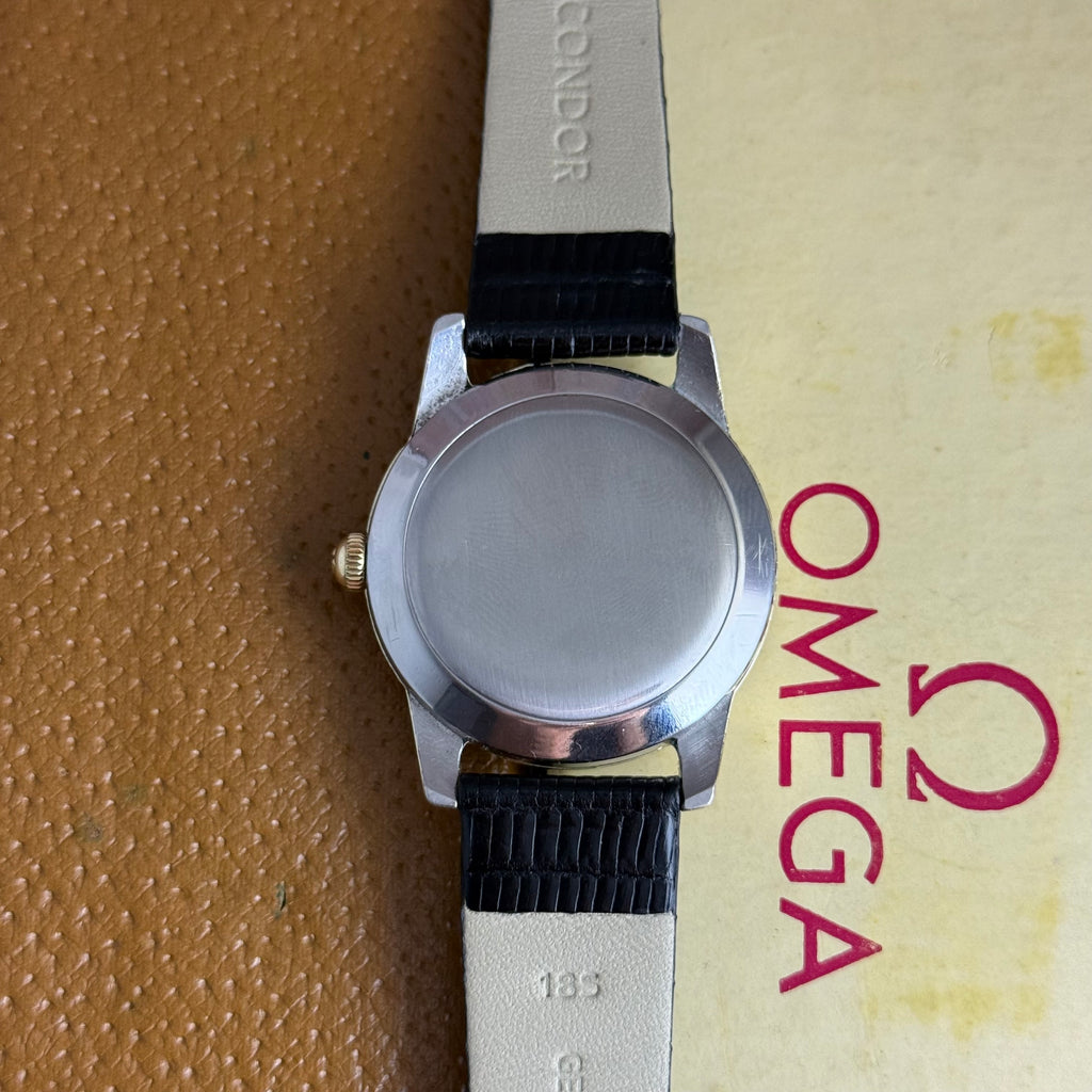 1952 Omega Seamaster Türler double signed dial men’s automatic calendar wrist watch watch boxed