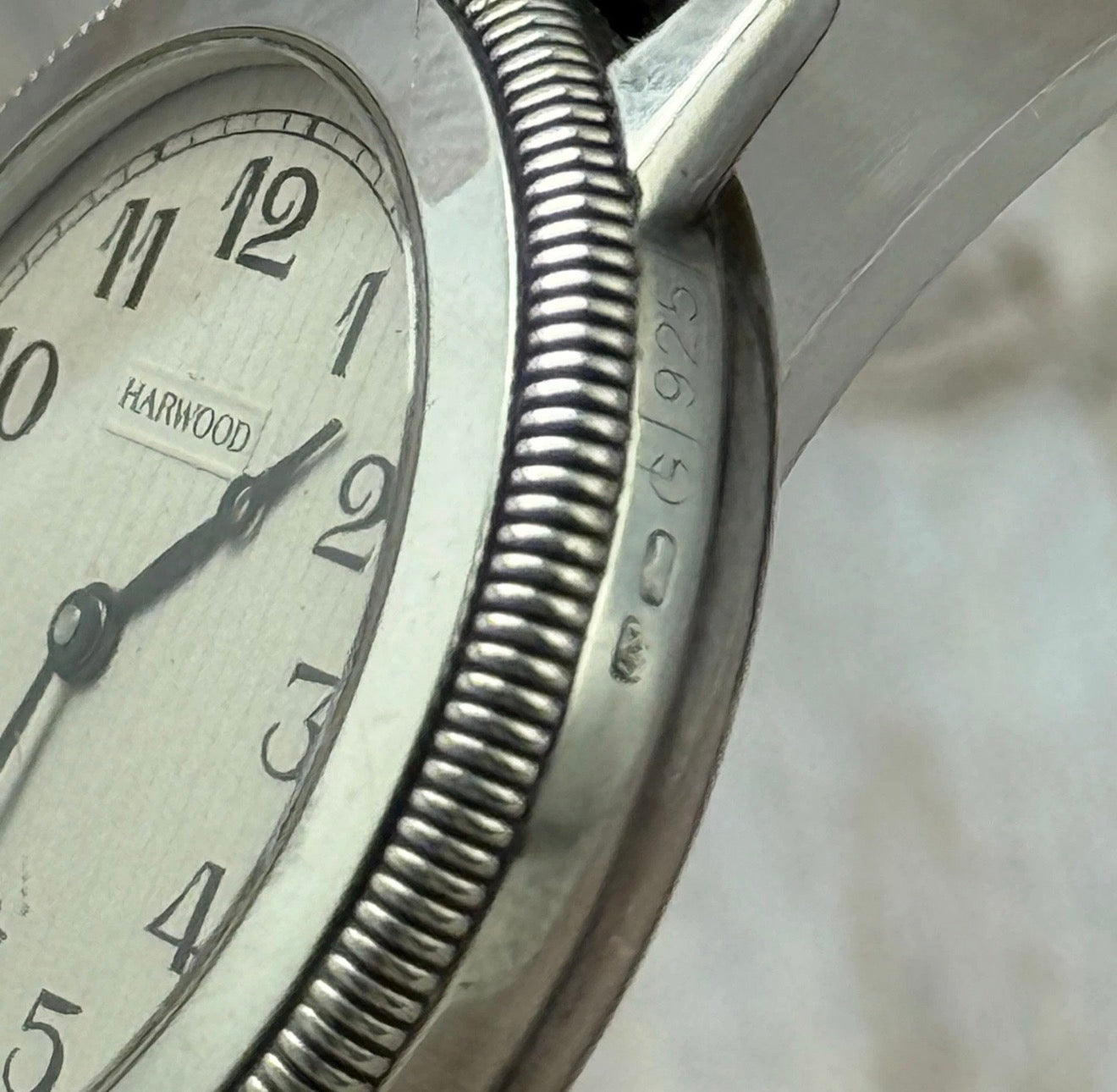 925 Silver Harwood 1926 Limited Edition Reissue Automatic Men’s Watch 35mm
