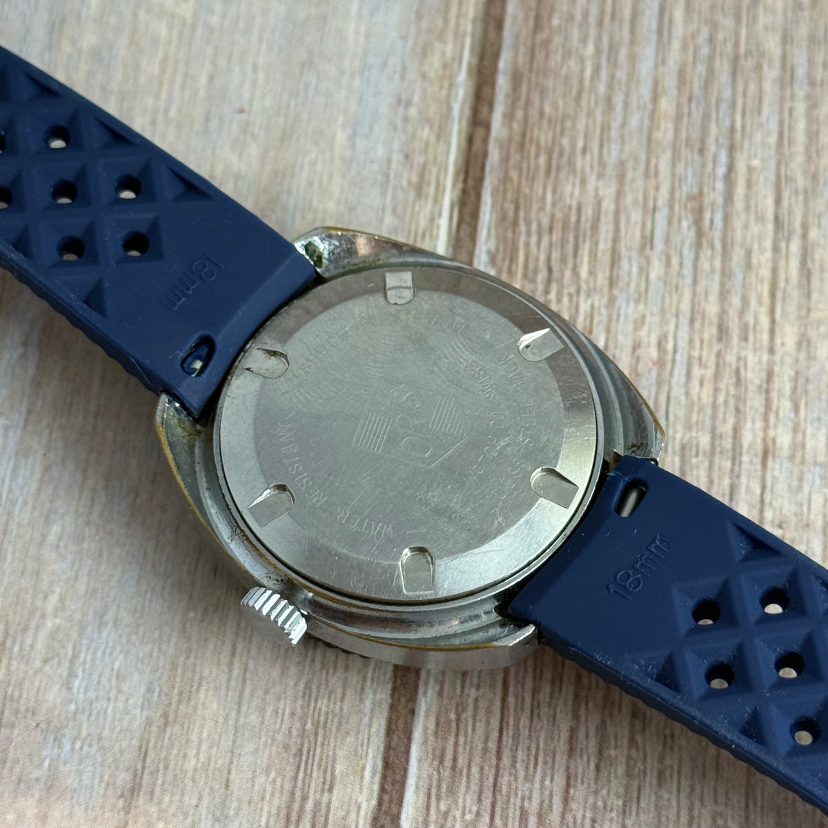1960s Oris star men’s skin divers watch “oxblood” dial 37mm SERVICED