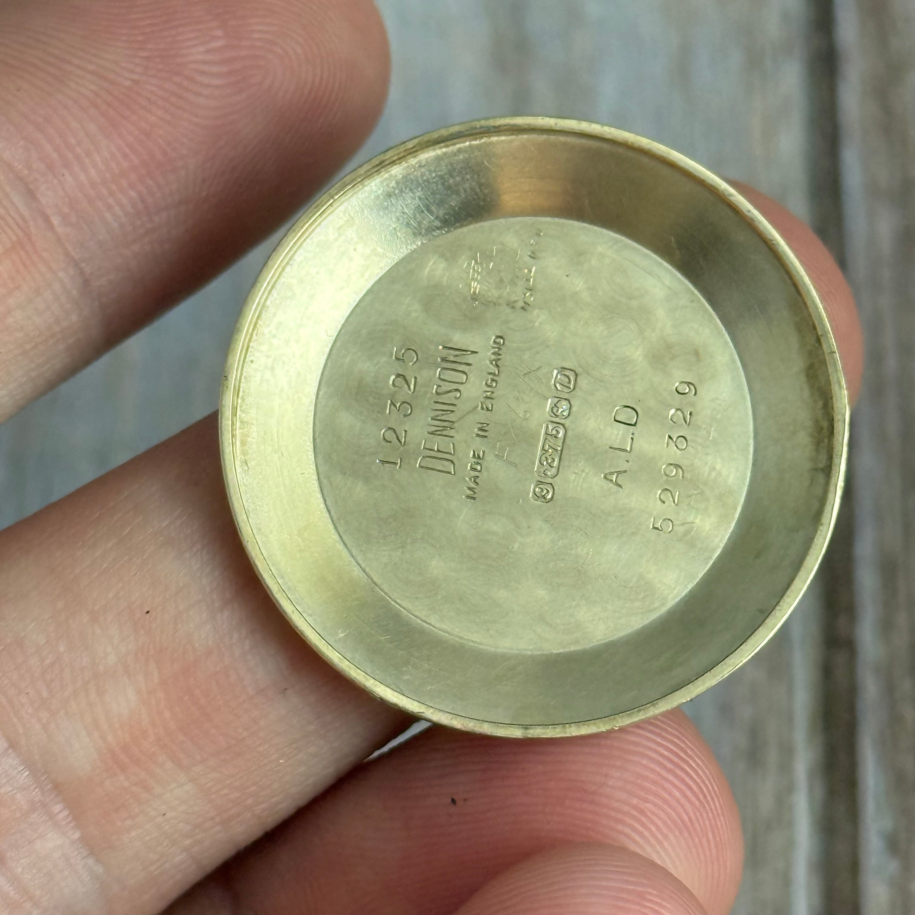 1947 Rolex 9ct gold men’s Manual wind wrist watch 30mm Arabic dial