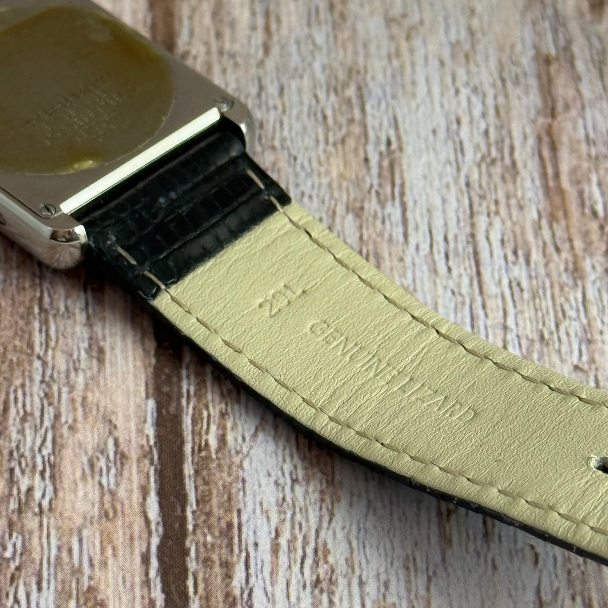 2010 Cartier Tank Solo unisex quartz wrist watch (2715) 27mm