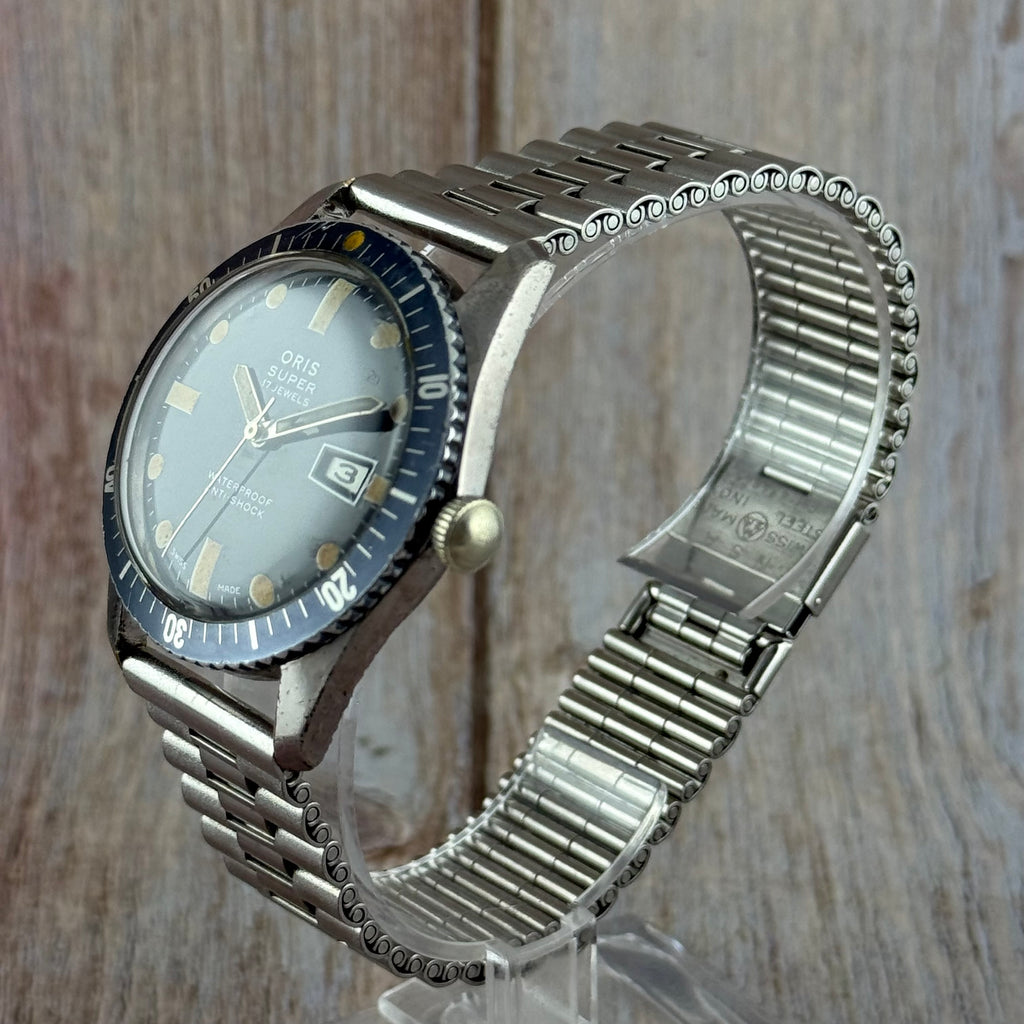 1960s Oris Super “sixty five” men’s vintage skin divers watch manual wind 36mm