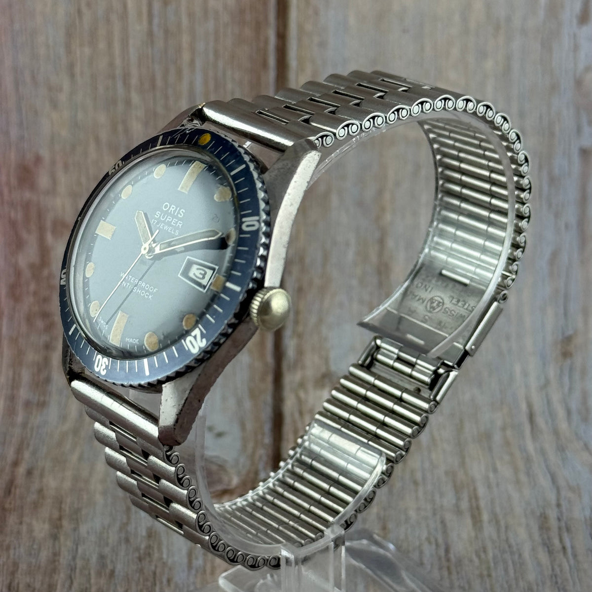 1960s Oris Super “sixty five” men’s vintage skin divers watch manual wind 36mm
