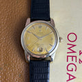 1952 Omega Seamaster Türler double signed dial men’s automatic calendar wrist watch watch boxed
