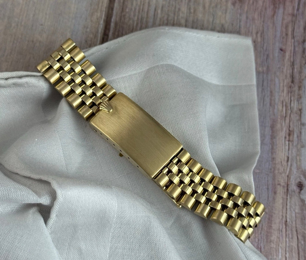 18ct Rolex Oyster Perpetual 31 Ladies Solid Gold Watch Bracelet Box Papers 1996