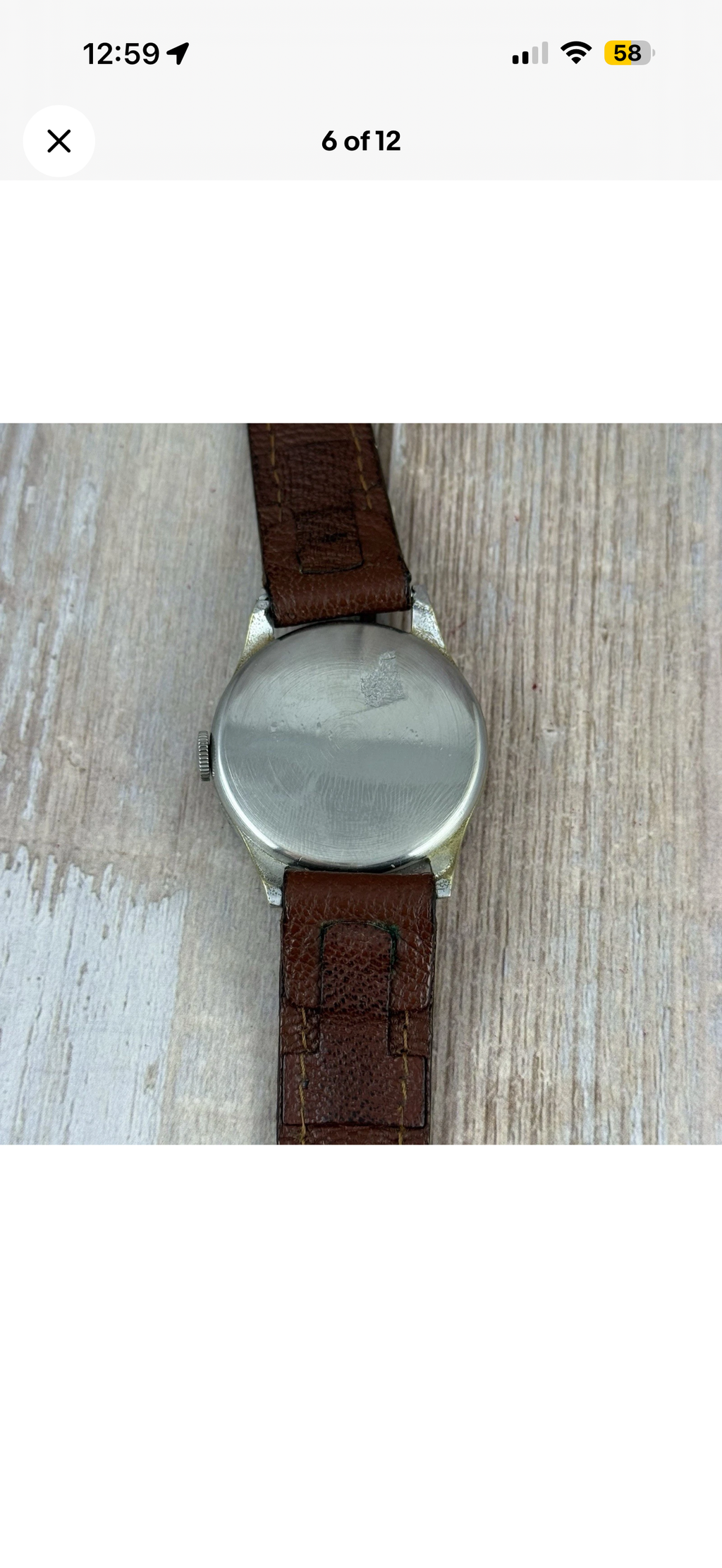 1940s Movado ‘jumbo’ Men’s Manual Wind Steel Wrist Watch 36mm SERVICED ref.32747