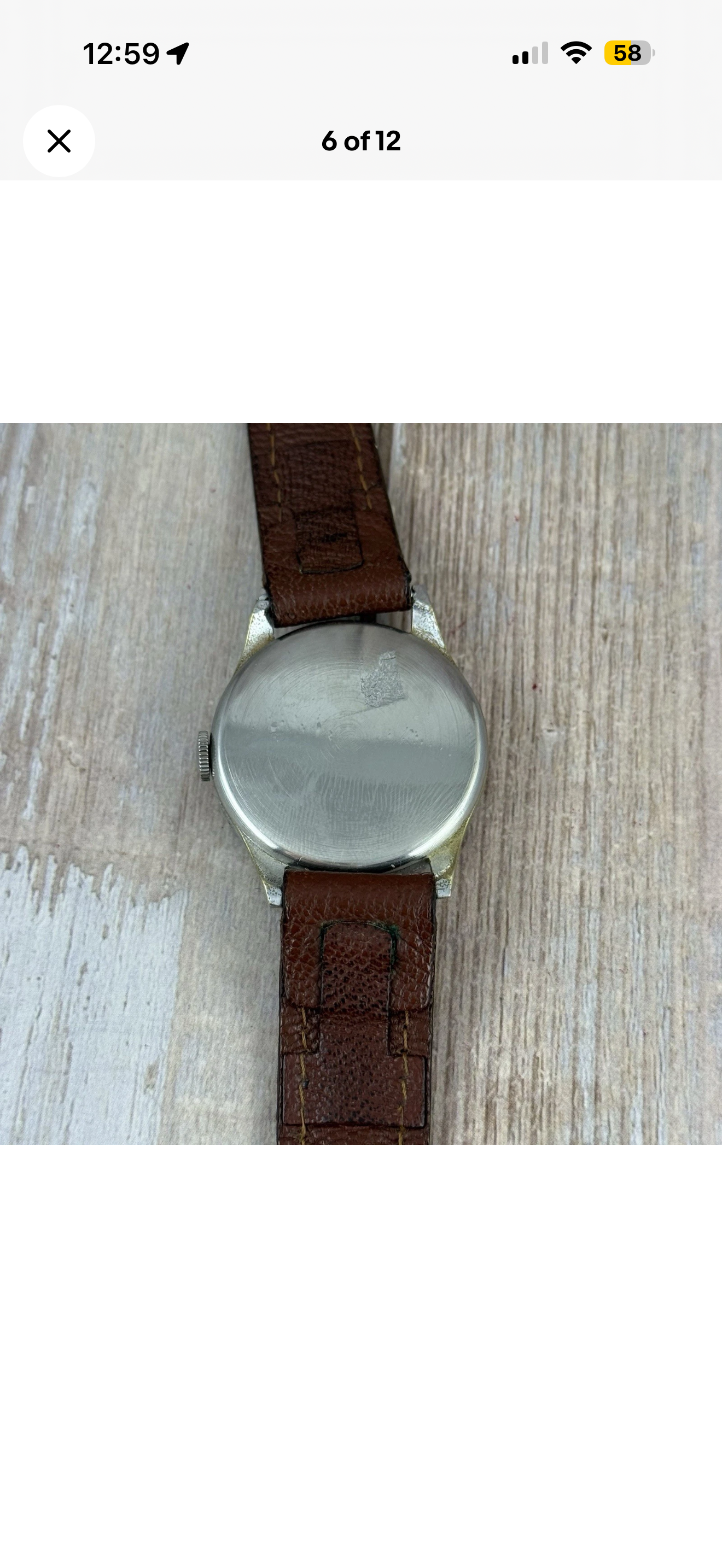 1940s Movado ‘jumbo’ Men’s Manual Wind Steel Wrist Watch 36mm SERVICED ref.32747