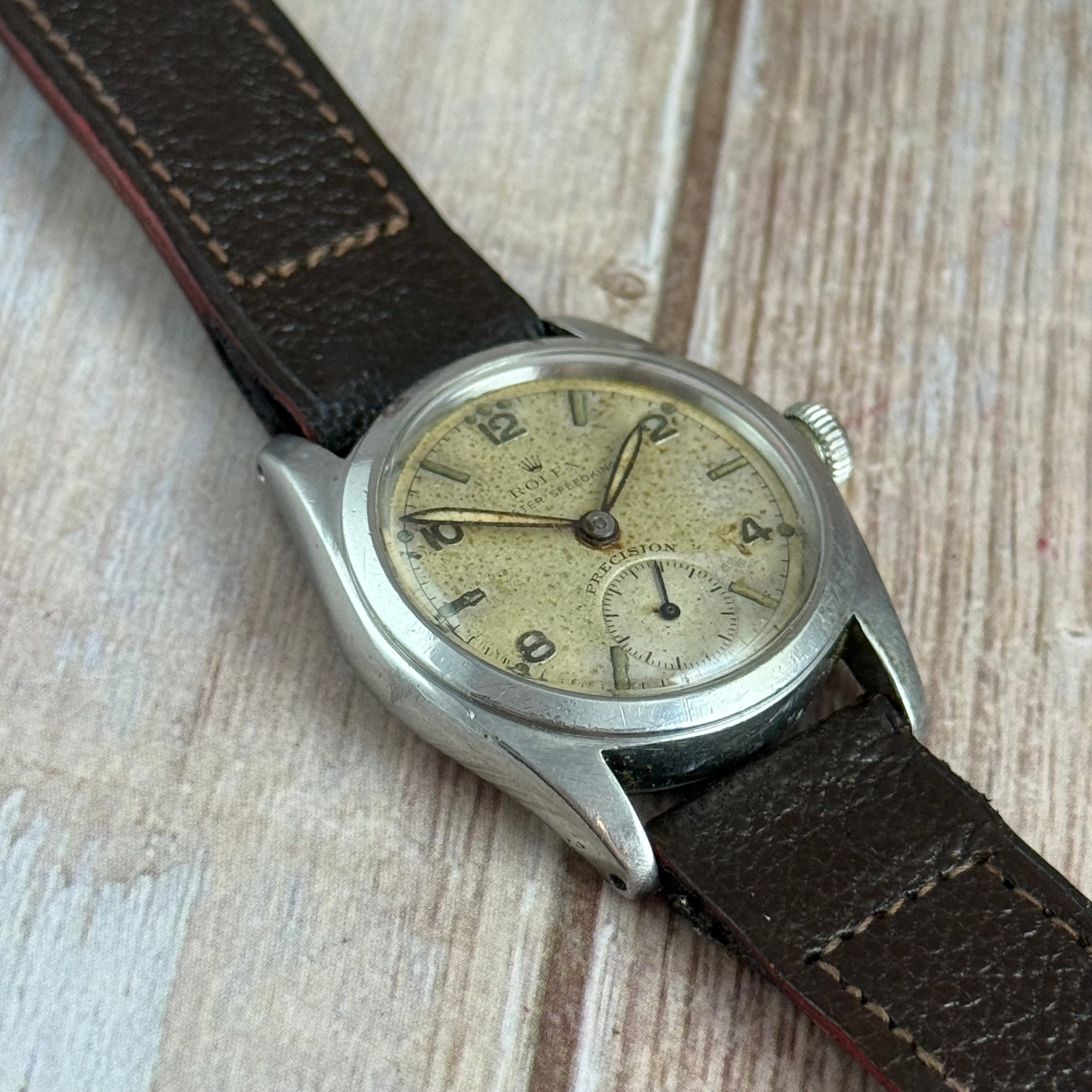 1948 Rolex Oyster SpeedKing Gents Ref 5056 Vintage Watch 30mm Serviced