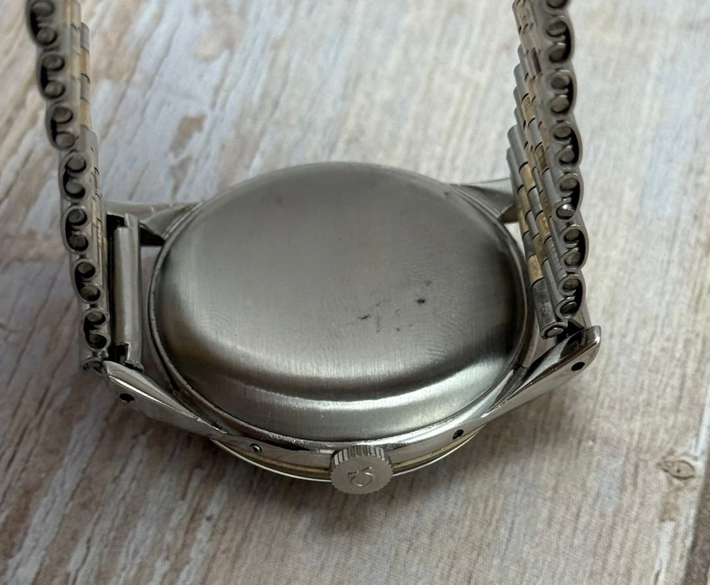 1948 Omega triple calendar moonphase men’s Manual wind watch