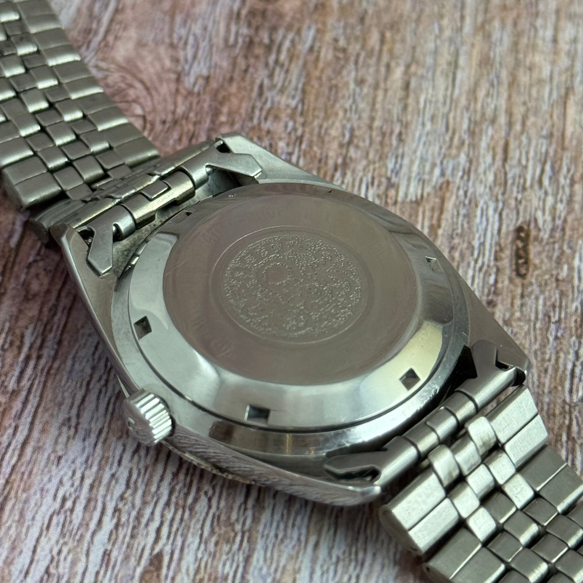 1970s Milus ‘datejust’ style men’s automatic Swiss wrist watch