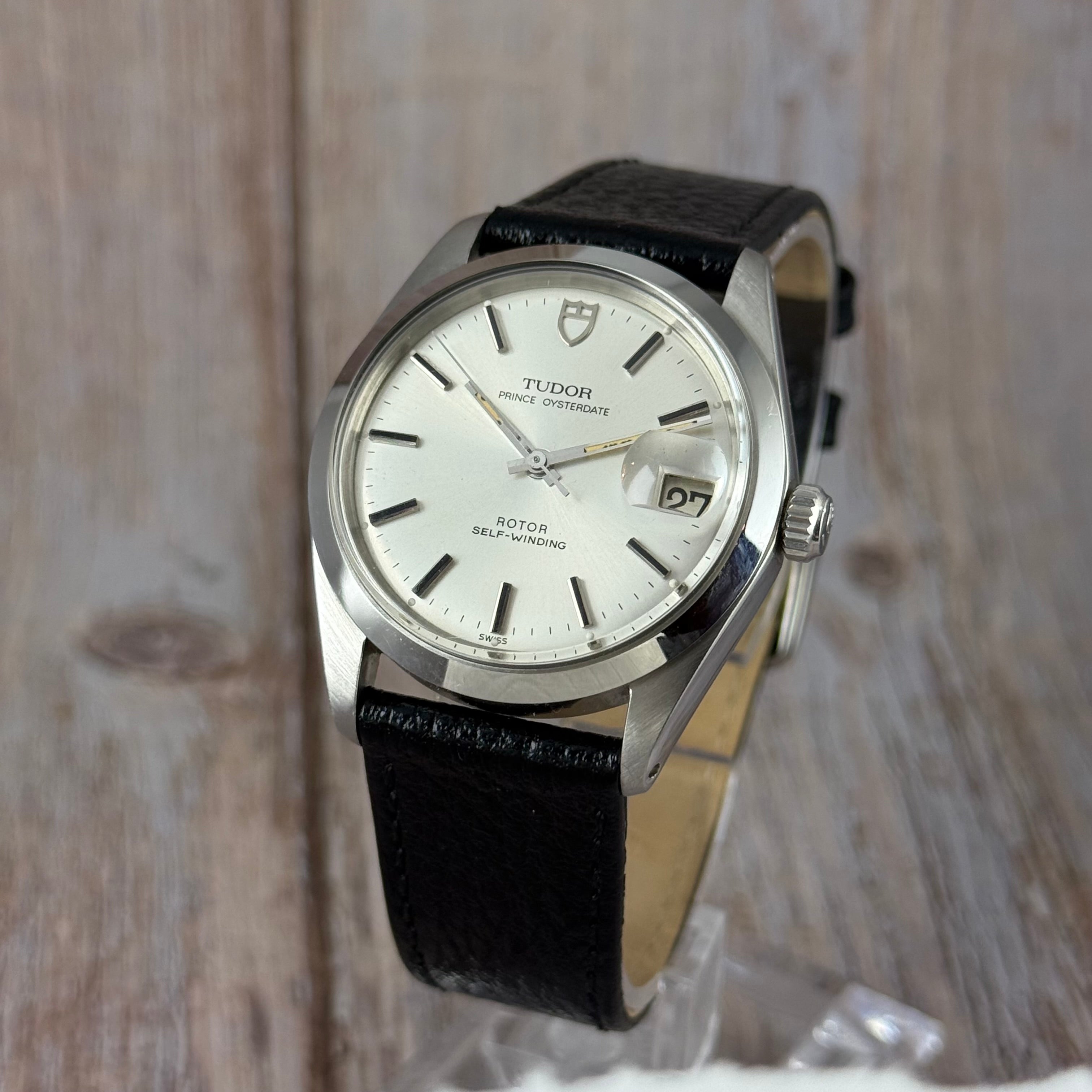 1980 Tudor Prince Oyster date gentlemen’s steel wrist watch automatic full collectors set
