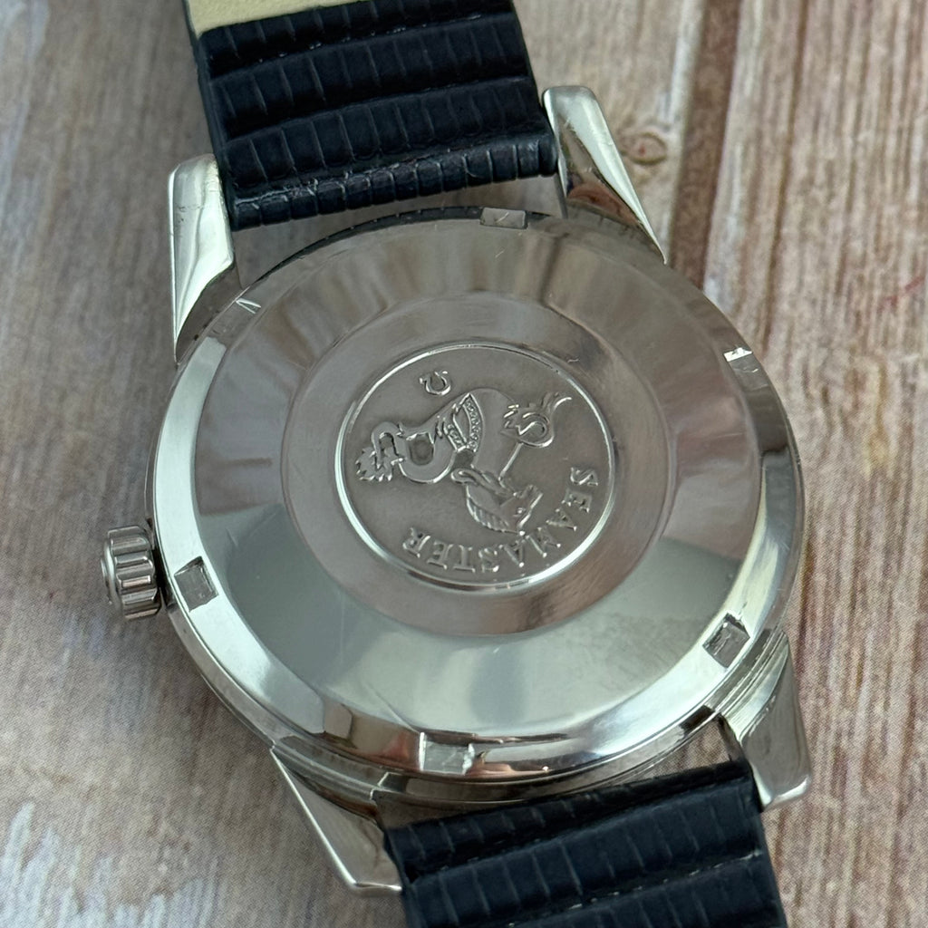 1961 Omega Seamaster Automatic Linen Dial Men’s Steel Watch 14761 1 SC SERVICED
