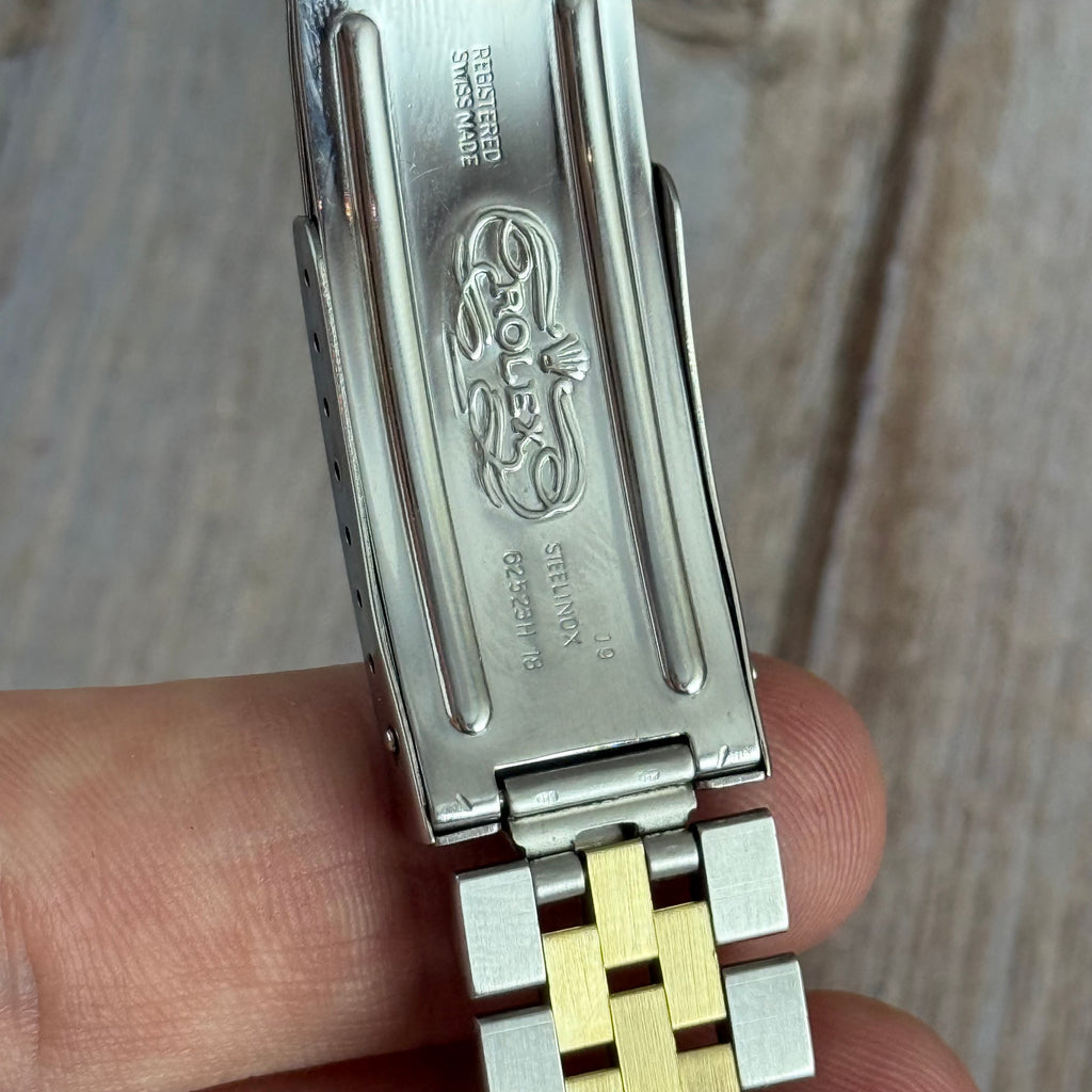 1972 Rolex Datejust 36 18k Gold & Steel 1601 Men’s Wrist Watch Vintage Boxed