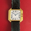 1990s Cartier Ceinture ladies 18ct yellow gold wrist watch (78099)