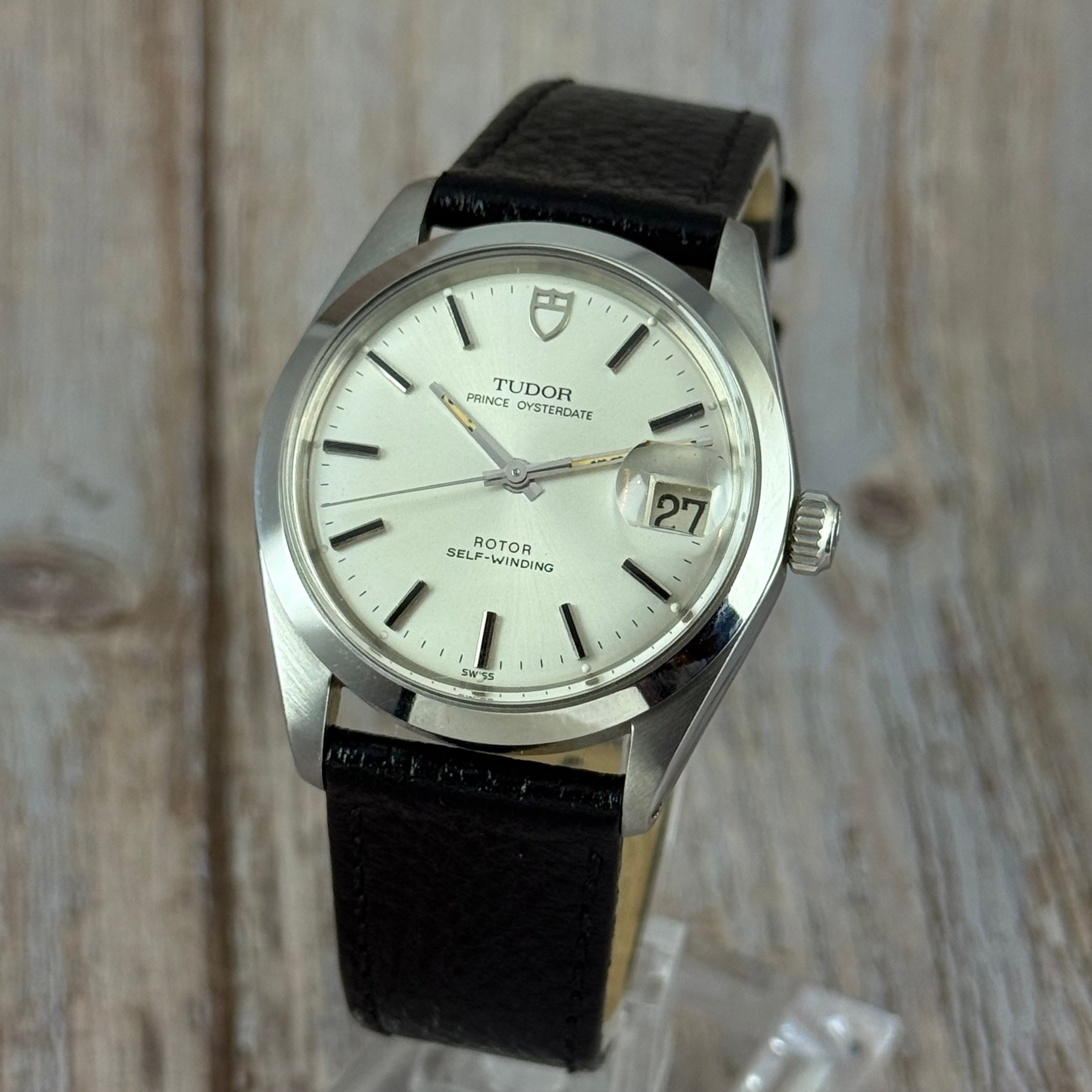 1980 Tudor Prince Oyster date gentlemen’s steel wrist watch automatic full collectors set