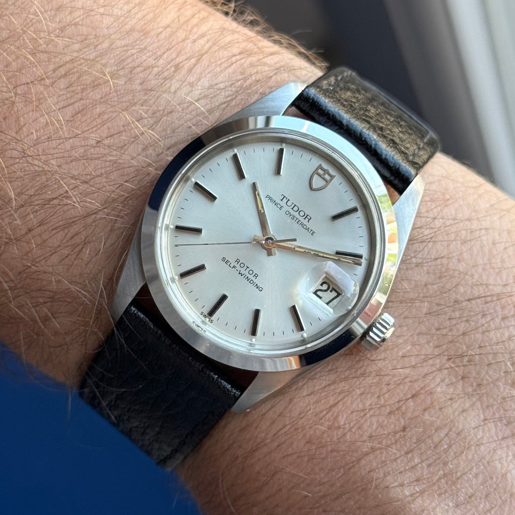 1980 Tudor Prince Oyster date gentlemen’s steel wrist watch automatic full collectors set