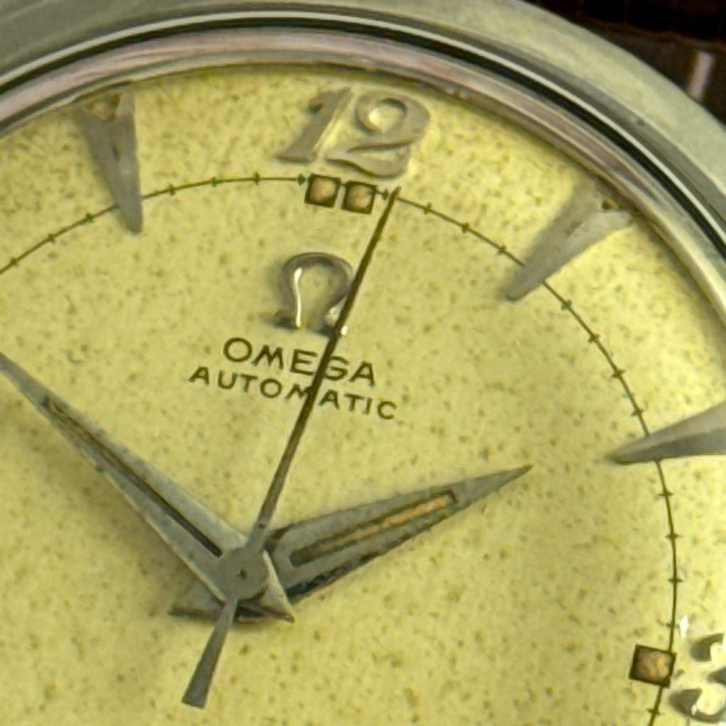 1952 Omega Seamaster ‘bumper’ automatic breguet dial men’s wrist watch