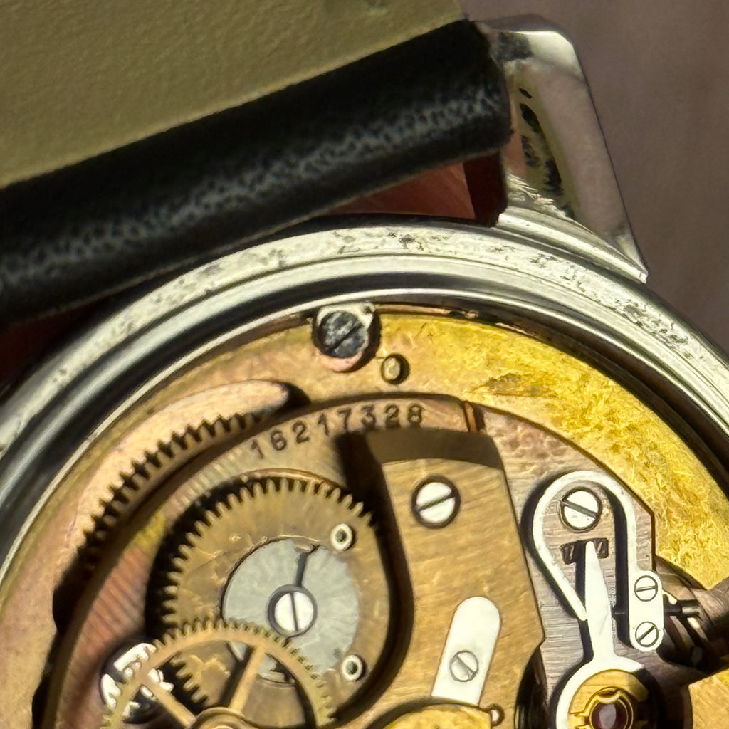 1958 Omega double signed “Türler’ seamaster calendar men’s automatic wrist watch