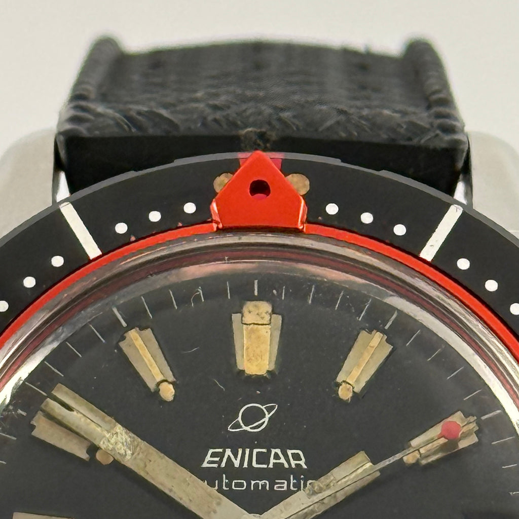 1960s Enicar Sherpa diver 600T men’s automatic wrist watch
