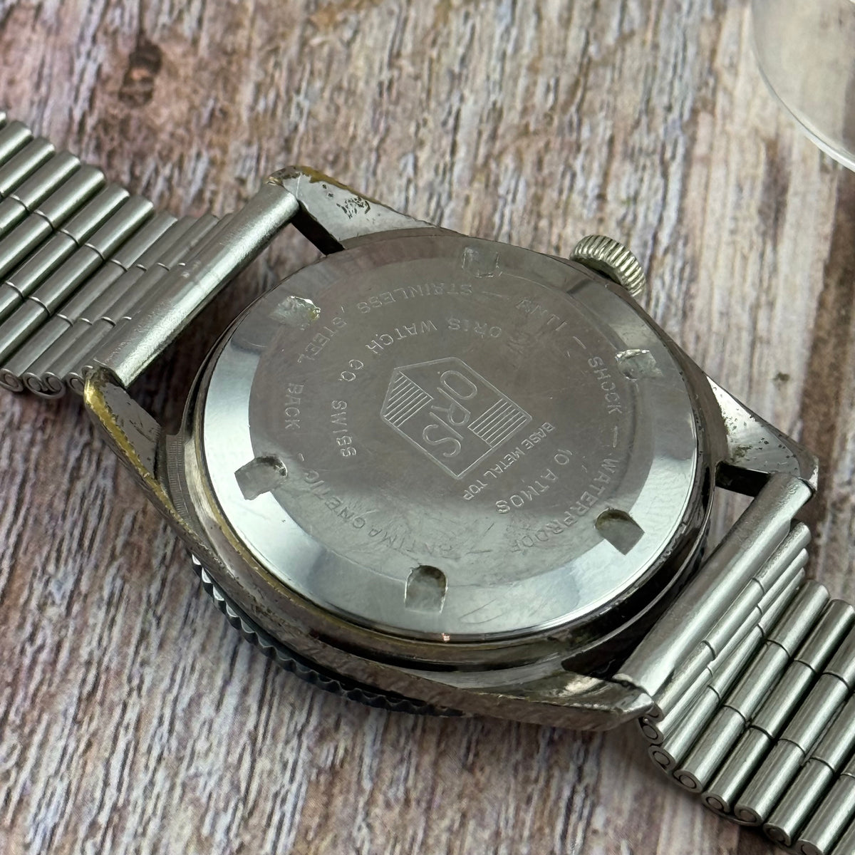1960s Oris Super “sixty five” men’s vintage skin divers watch manual wind 36mm
